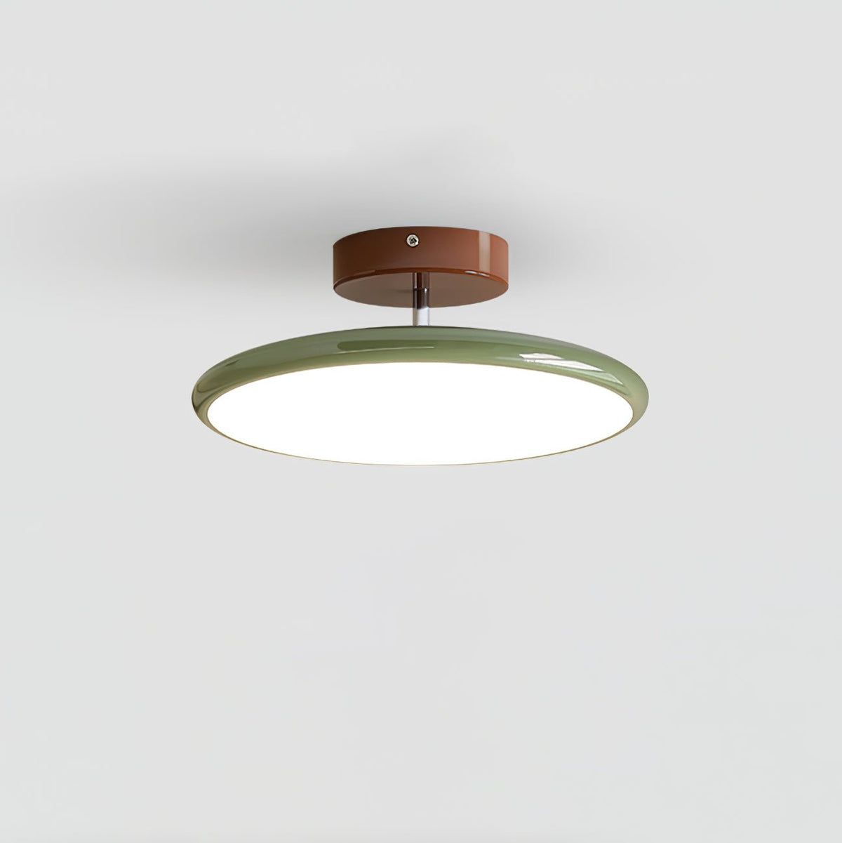 Ceiling Light with Adjustable Lamp Head – Metal and Acrylic for Living Room and Bedroom