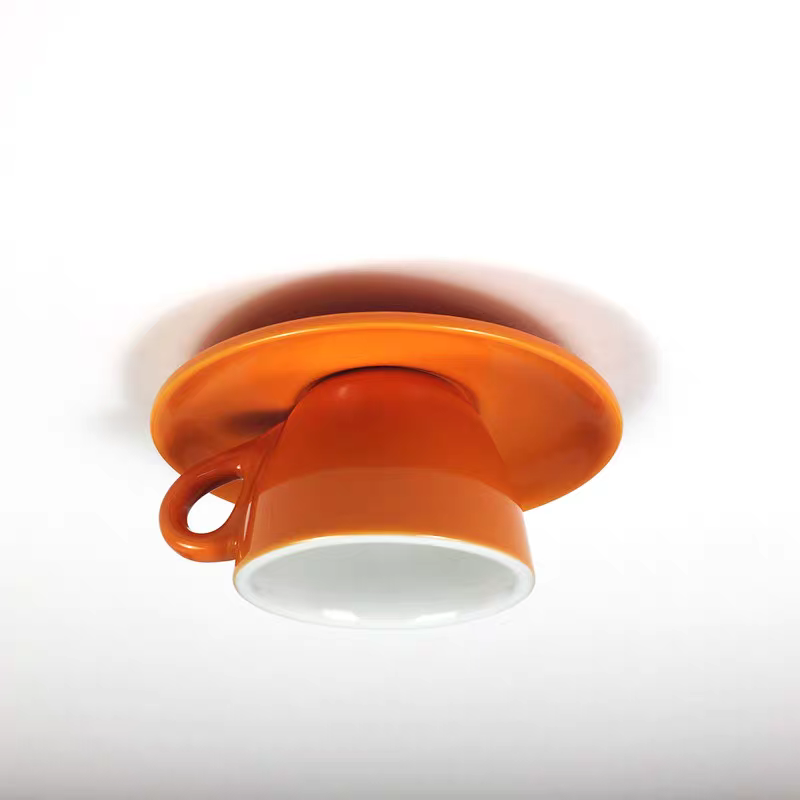 Ceramic Ceiling Light – Unique, Charming Coffee Cup Design