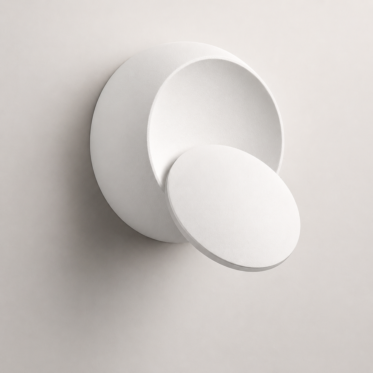 Minimalist Aluminum Wall Light – 350° Swivel Design with Flexible Lighting
