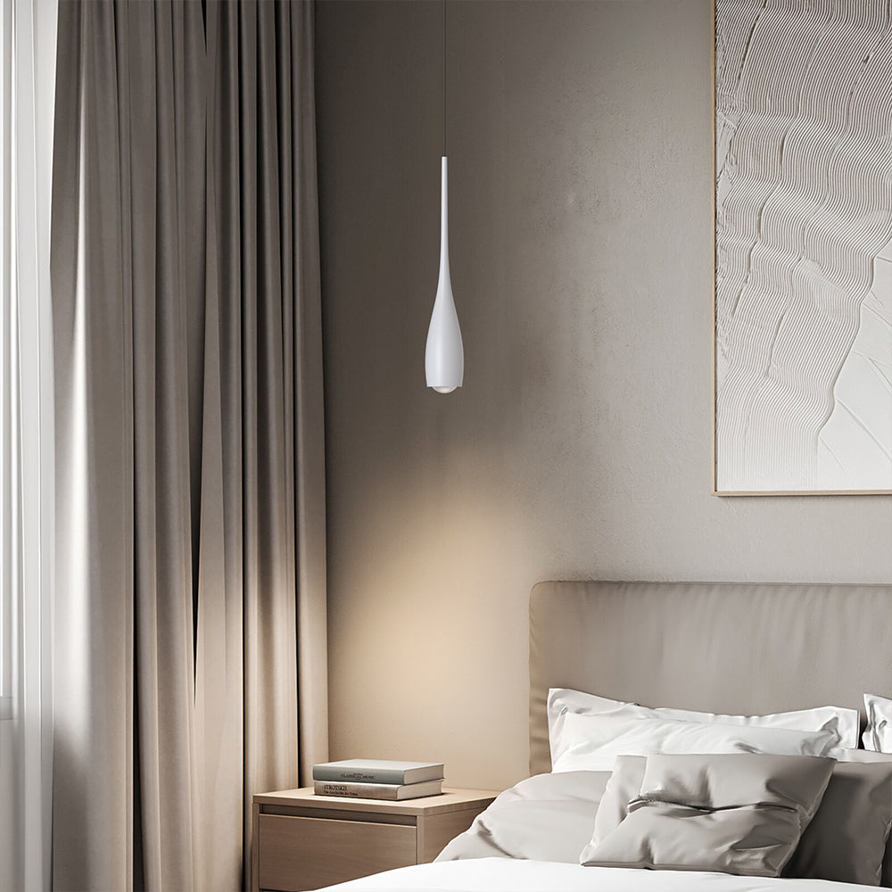 Minimalist Pendant Light – Water Drop Design with Adjustable Cord