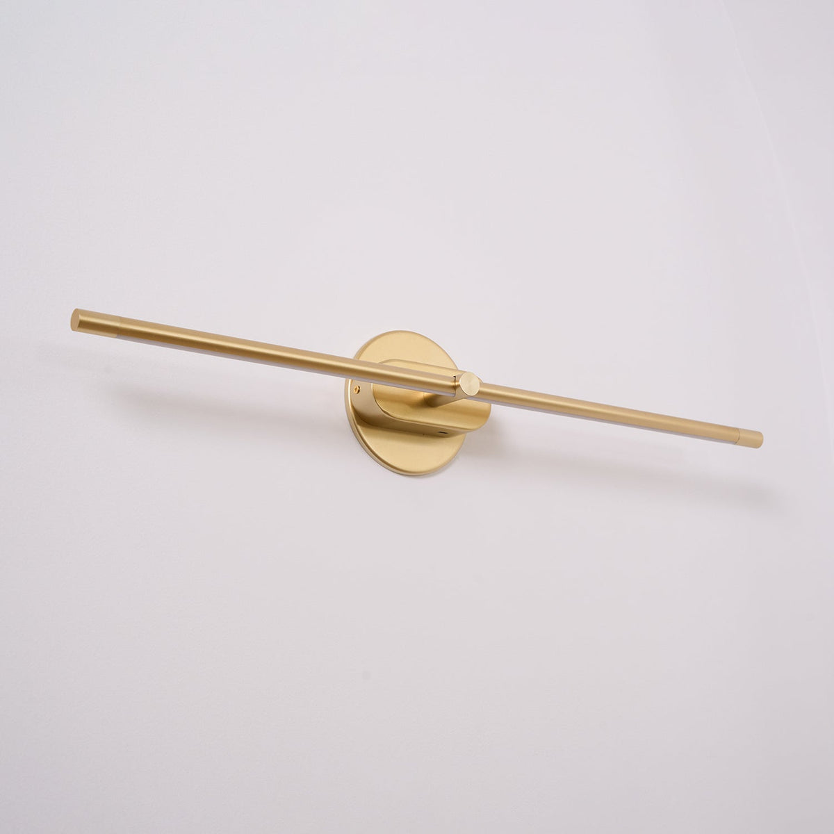 Minimalist Metal and Acrylic Wall Light – Rechargeable with Touch Control