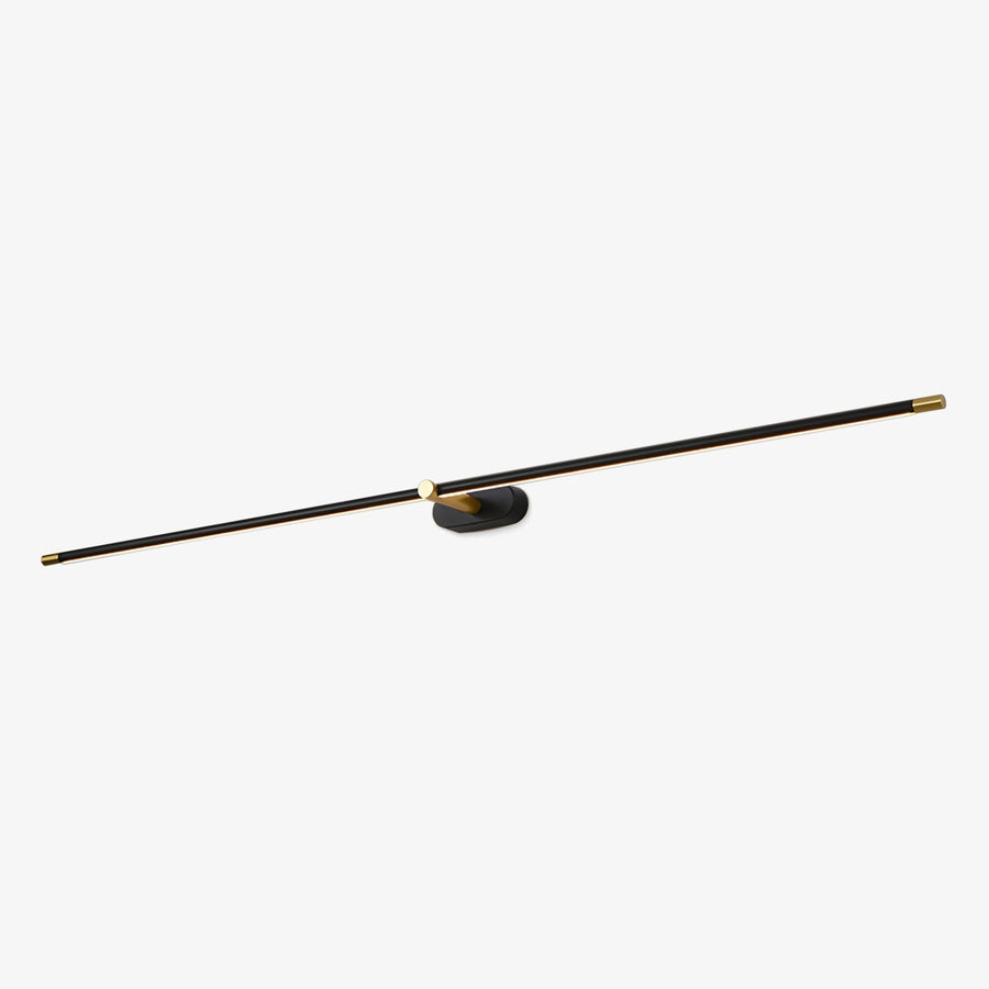 Minimalist Metal and Acrylic Wall Light – Rechargeable with Touch Control