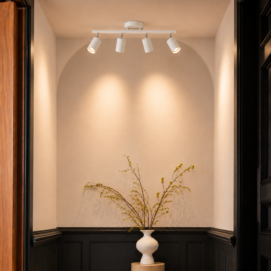 Modern 4 Head Ceiling Light