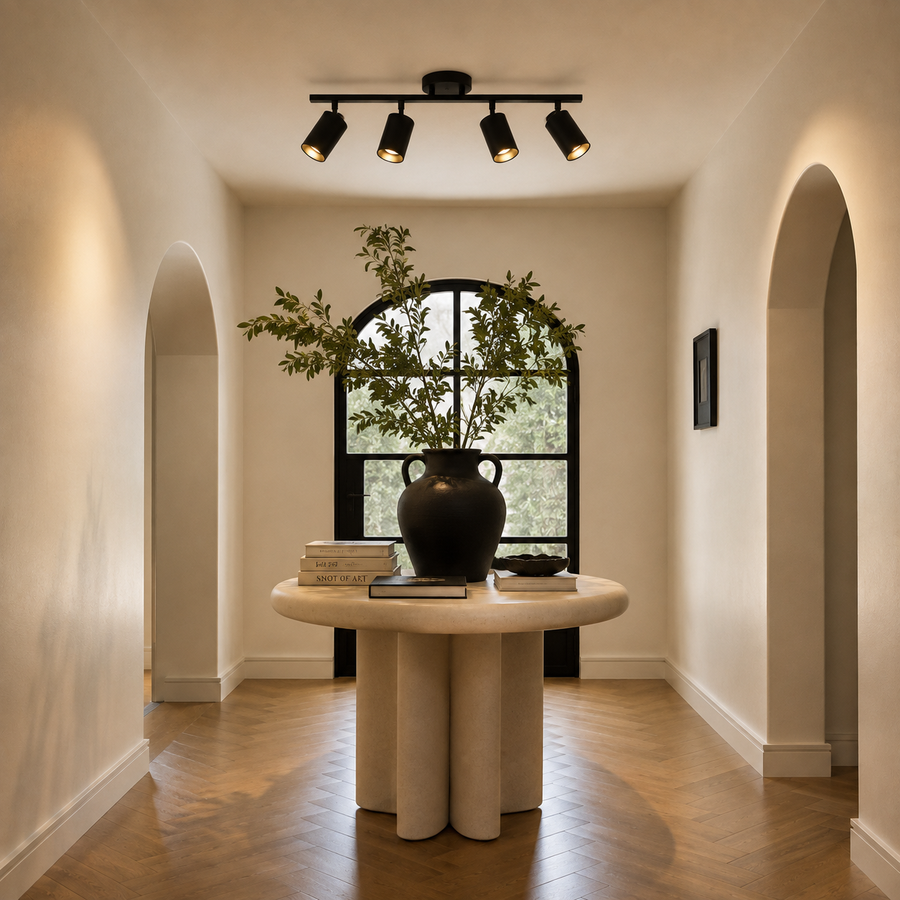 Modern 4 Head Ceiling Light