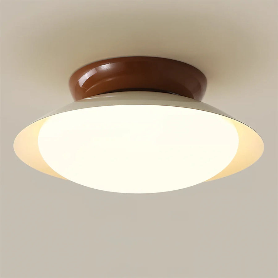Modern Ceiling Light with Frosted Dome – Elegant Lighting for Stylish Interiors