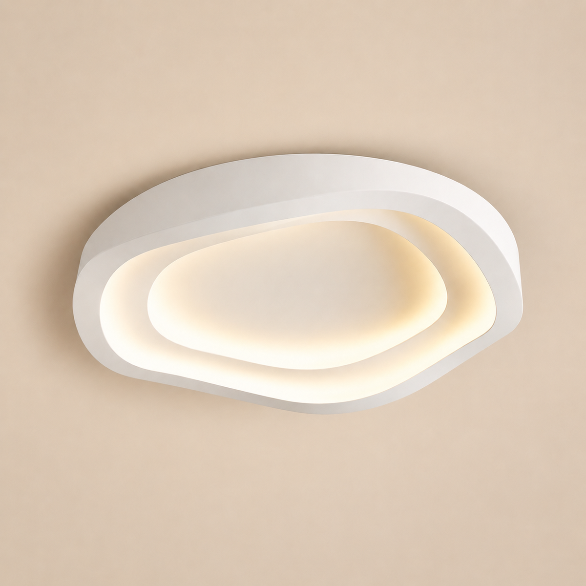 Modern Ceiling Light – Organic Silhouette with Integrated LED
