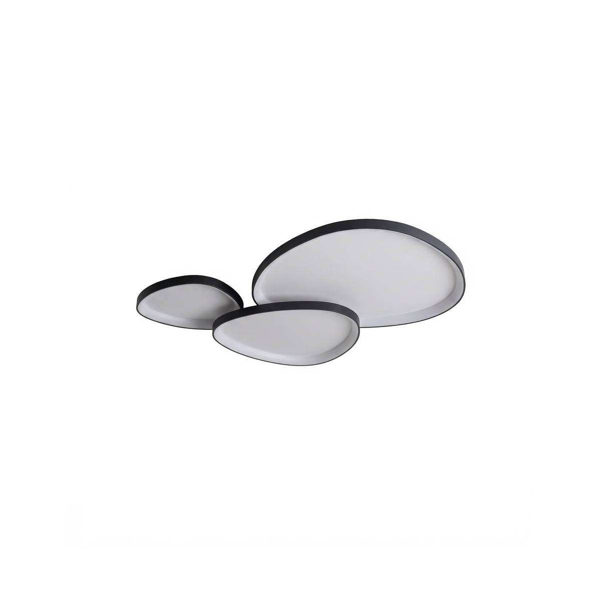 Modern Aluminum Ceiling Light – Organic Design with Adjustable LED Lighting