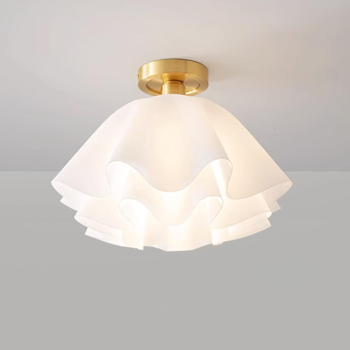 Modern Metal Ceiling Light – Warm Lighting for Living Room and Bedroom