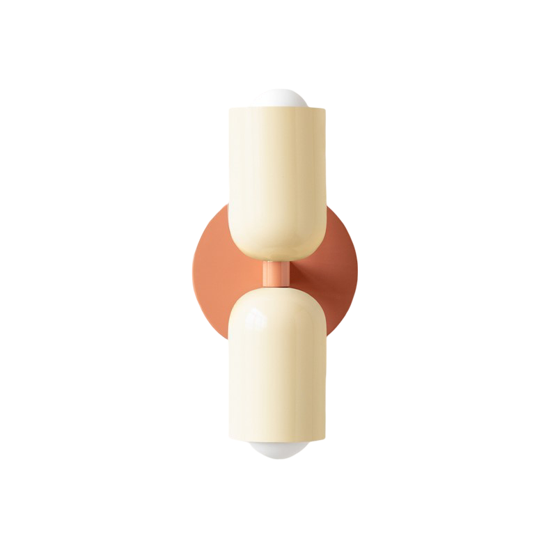 Modern Wall Light – Double Cylinder Design