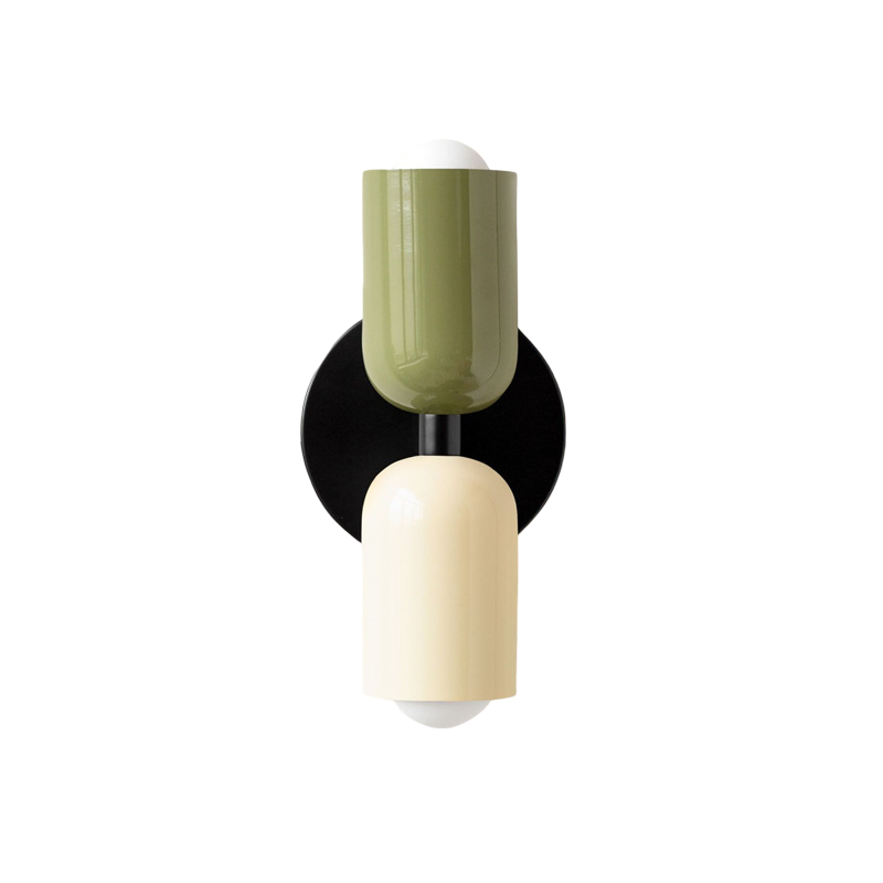 Modern Wall Light – Double Cylinder Design