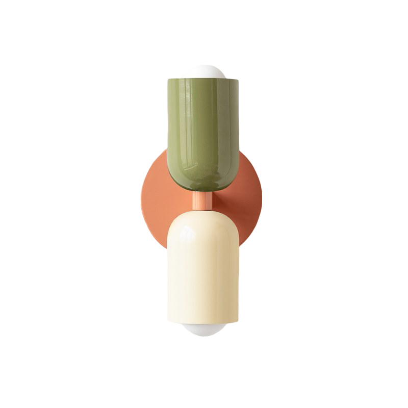 Modern Wall Light – Double Cylinder Design
