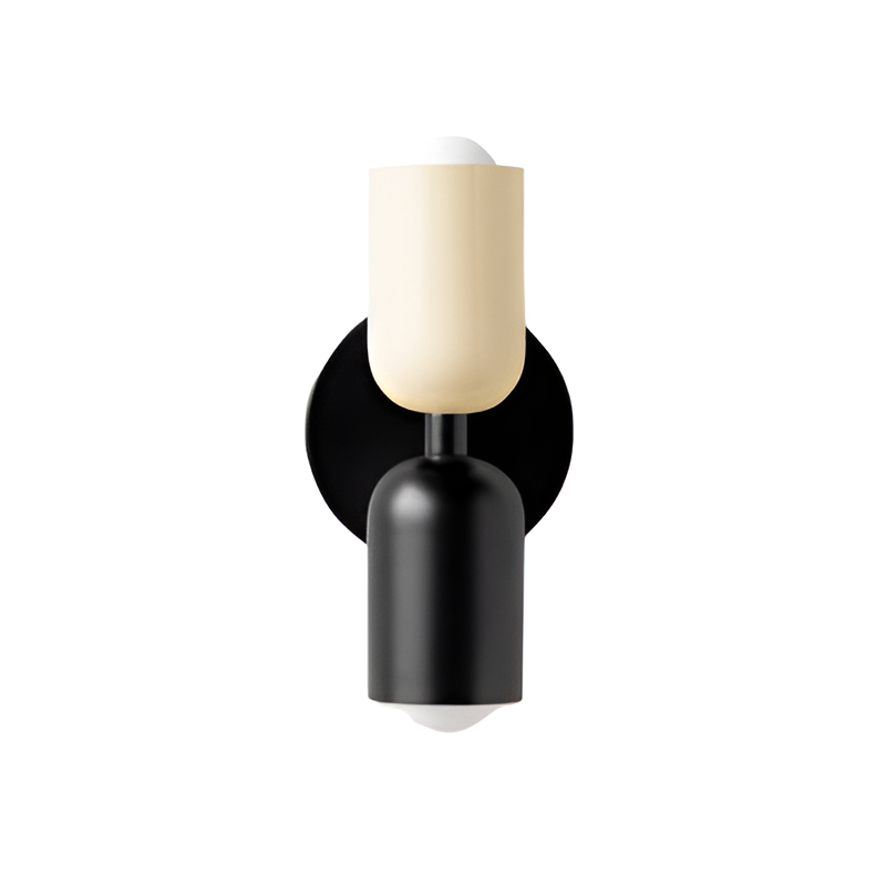 Modern Wall Light – Double Cylinder Design