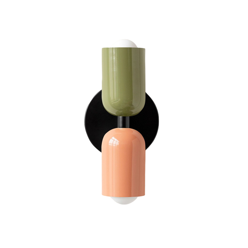 Modern Wall Light – Double Cylinder Design