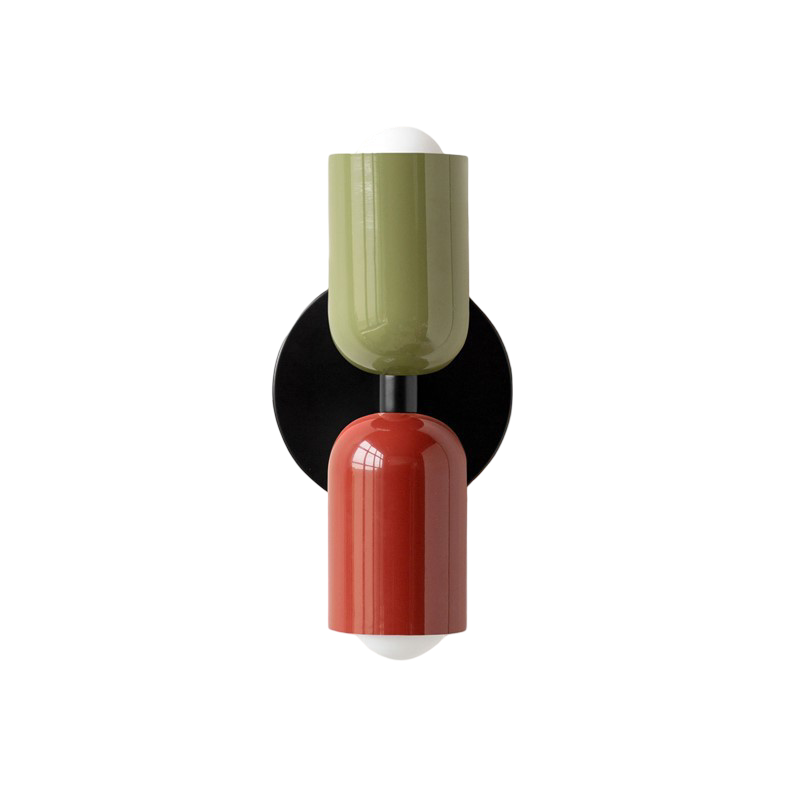Modern Wall Light – Double Cylinder Design