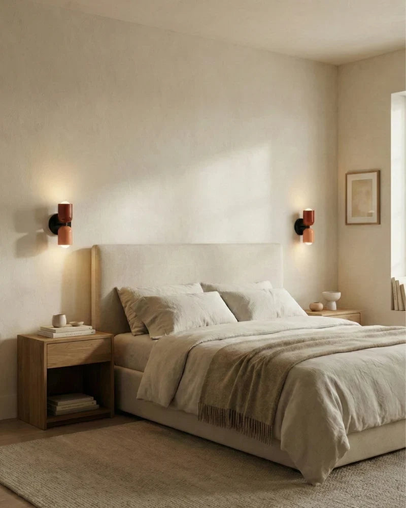 Modern Wall Light – Double Cylinder Design