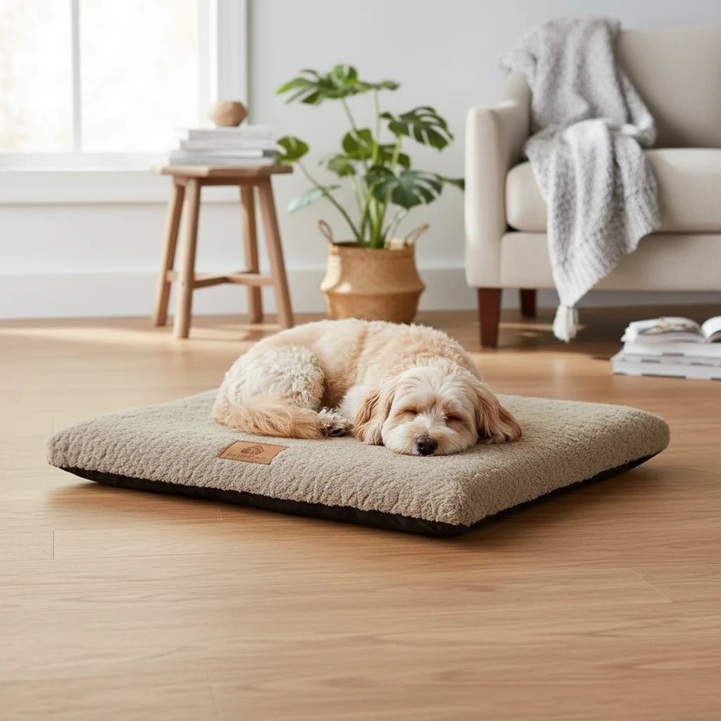 Orthopedic Dog Cushion – Foam Filling for Joint and Back Comfort and Support