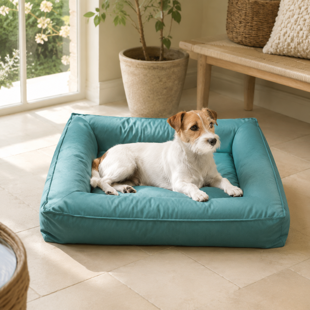 Waterproof Oxford Fabric Orthopedic Dog Bed – Surround Support for Optimal Comfort