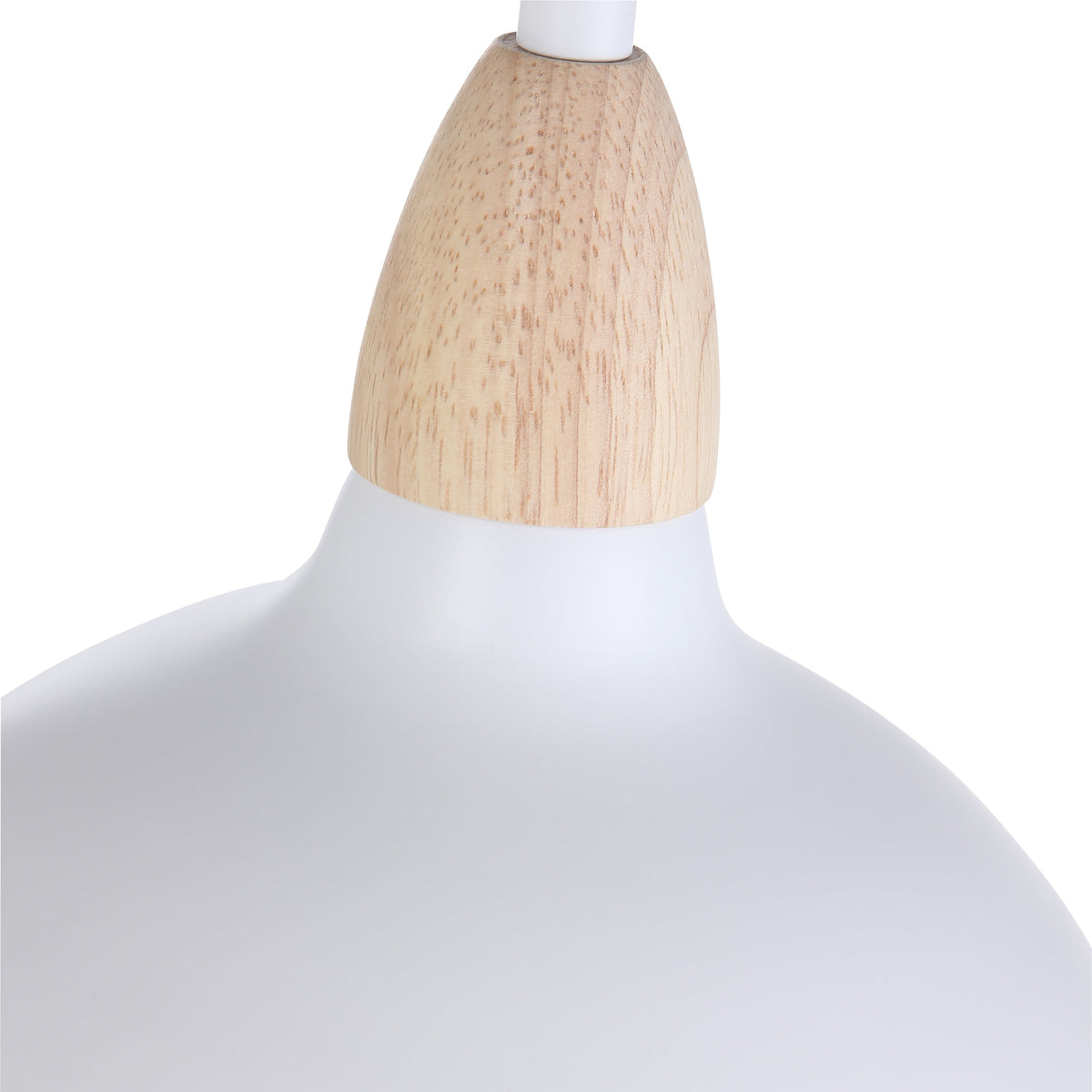 Pendant Light with Wood Detail – Compact Design