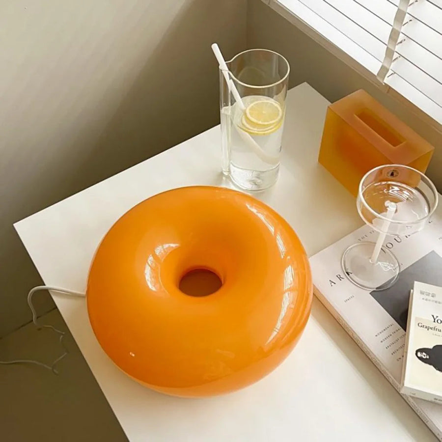 Round Glass Wall Light – Dimmable with Modern Design and Metal Frame