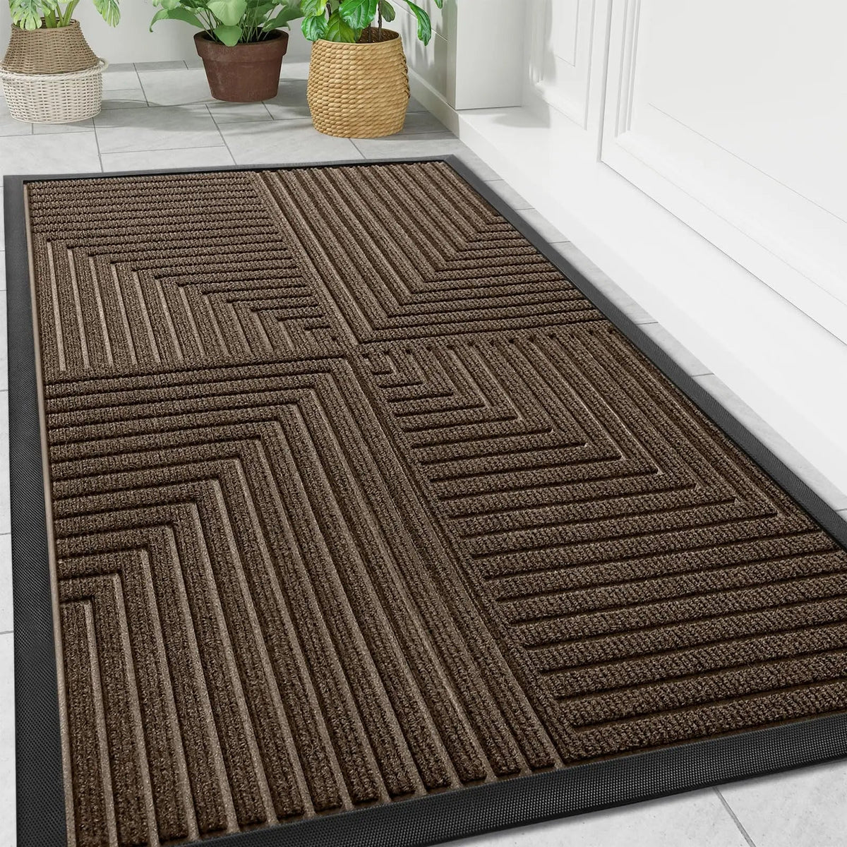 Non-Slip Door Mat – Durable for Indoor and Outdoor Use, Effective Dirt Trap
