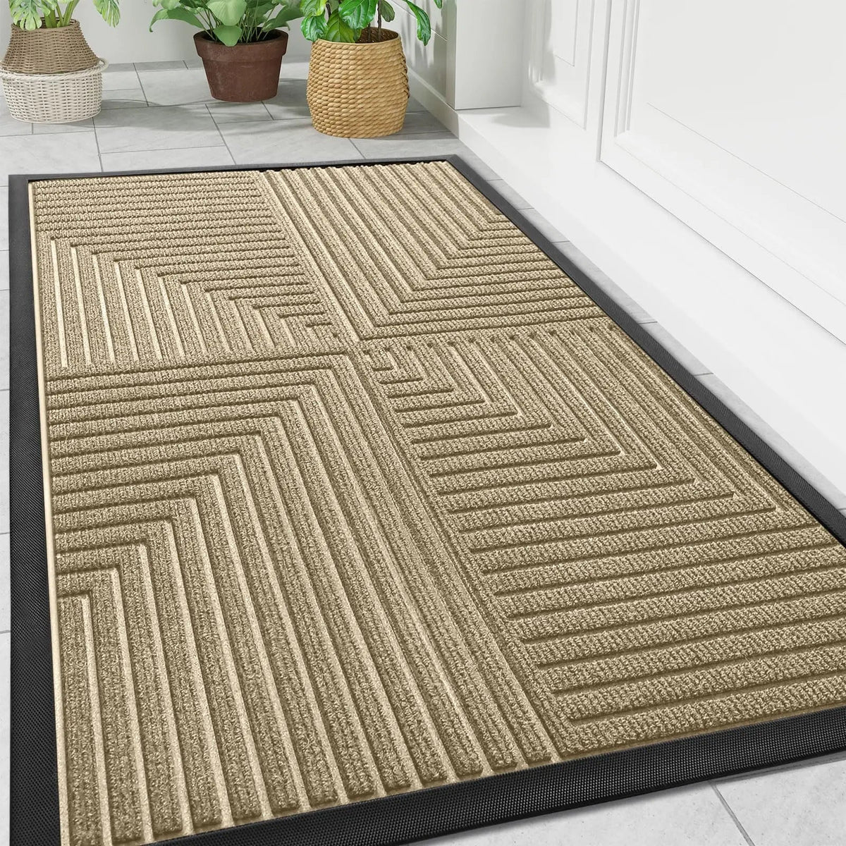 Non-Slip Door Mat – Durable for Indoor and Outdoor Use, Effective Dirt Trap