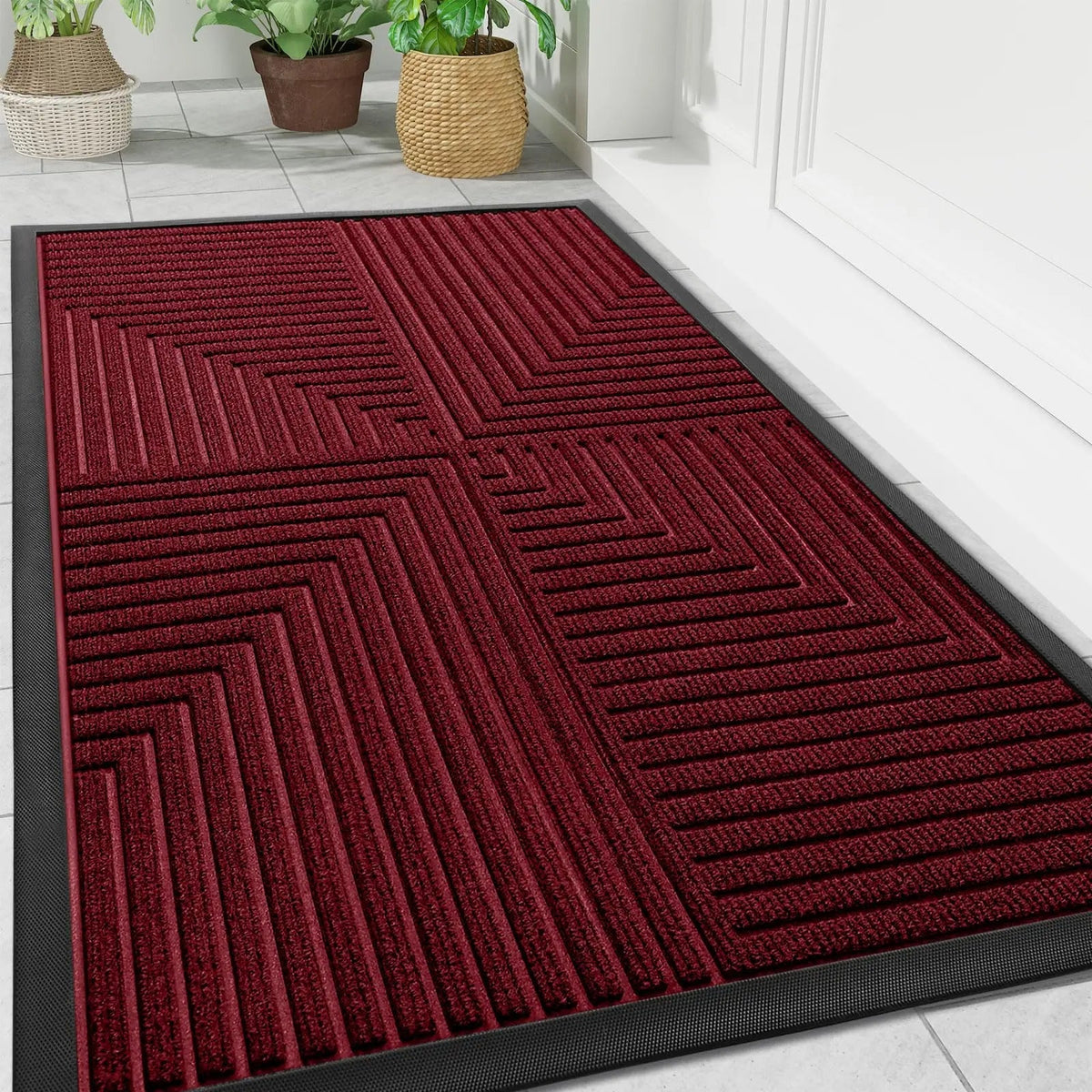 Non-Slip Door Mat – Durable for Indoor and Outdoor Use, Effective Dirt Trap