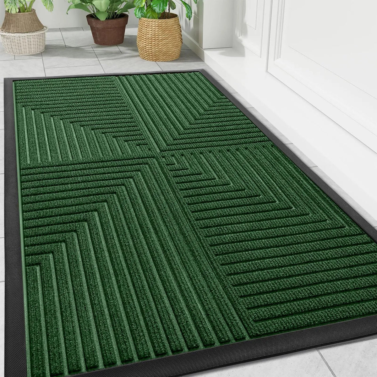 Non-Slip Door Mat – Durable for Indoor and Outdoor Use, Effective Dirt Trap
