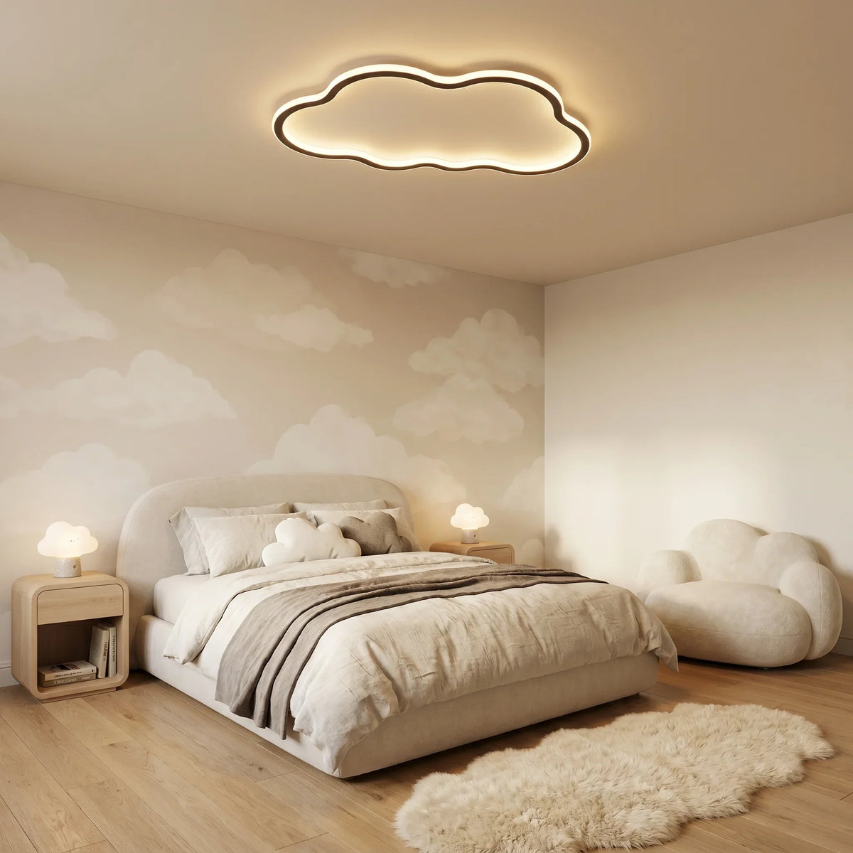 Cloud Ceiling Light for Bedroom