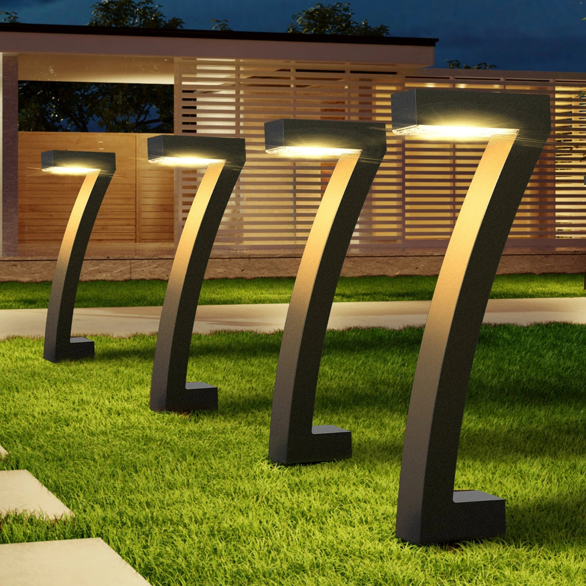 Solar Lights for Garden and Paths – Elegant Outdoor Lighting
