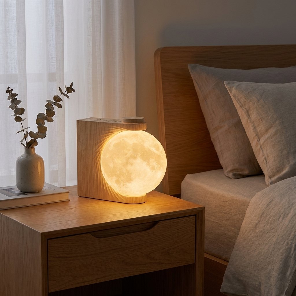 Sunrise Alarm Clock with Light – Soothing Sleep Sounds and Digital Display