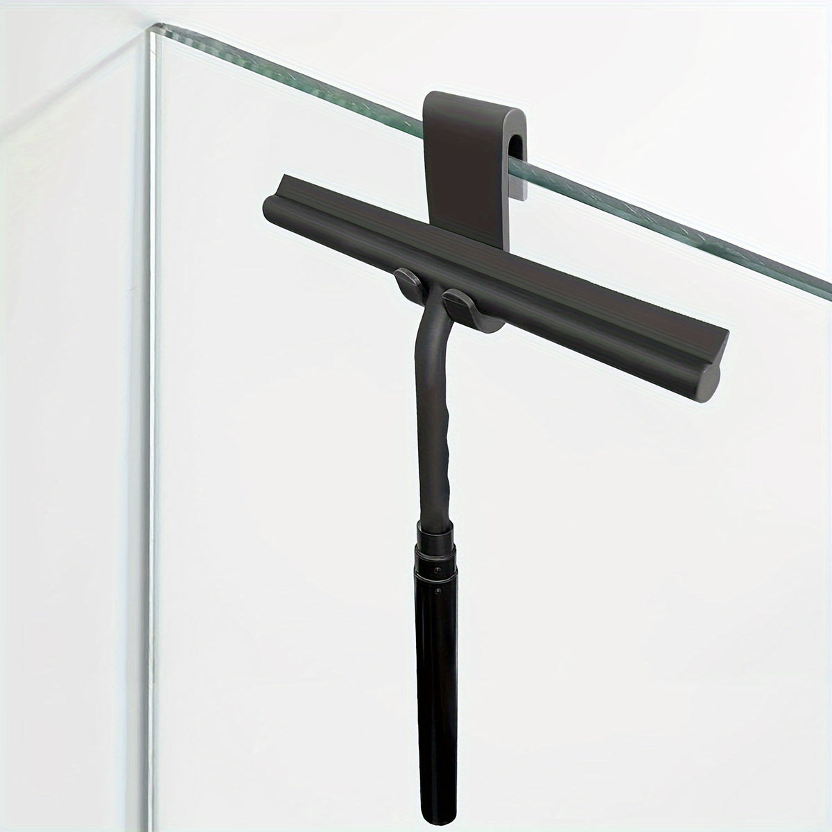 Telescopic Aluminum and Silicone Window and Shower Squeegee – Adjustable Up to 120 cm