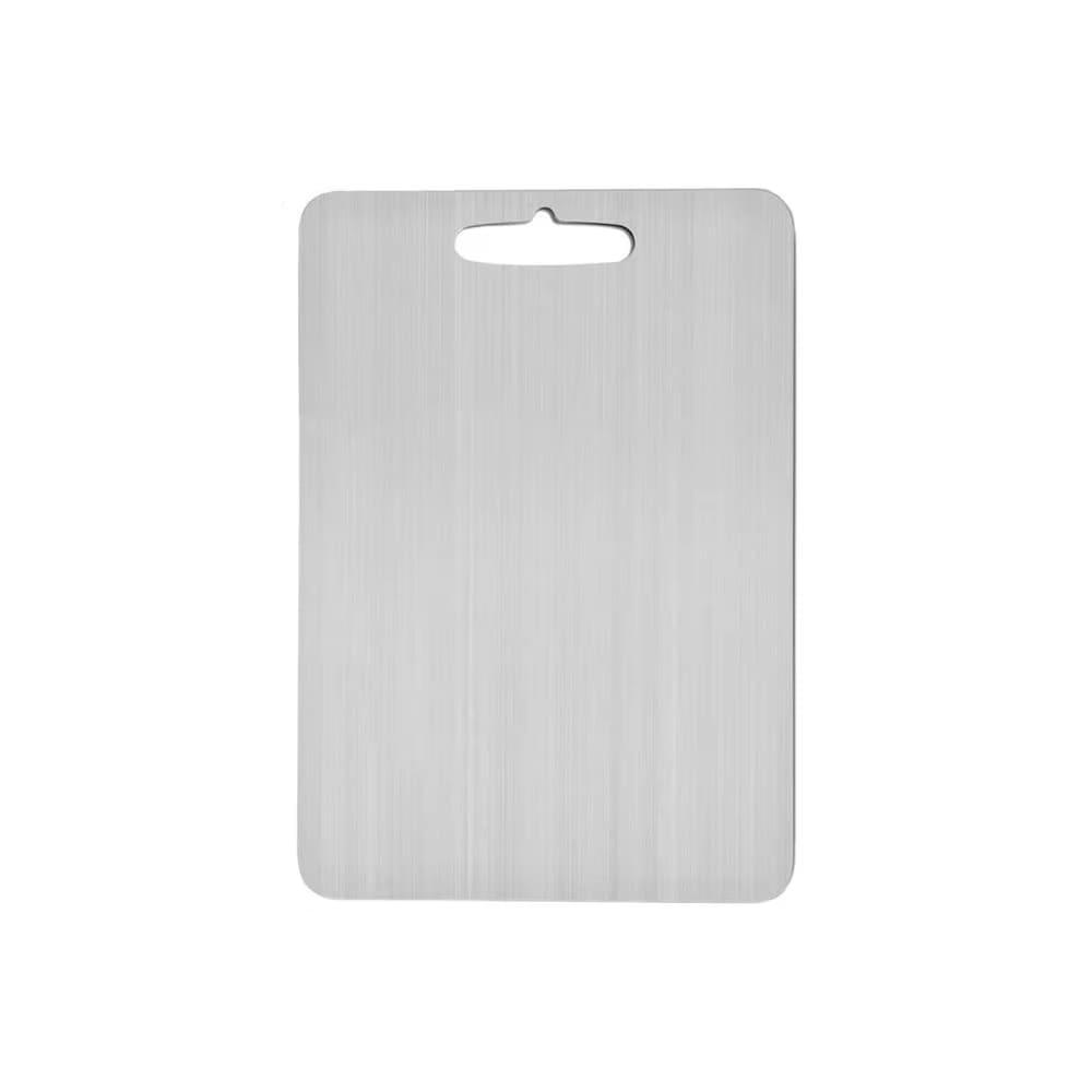 Titanium Stainless Steel Cutting Board – Antibacterial and Odor-Resistant
