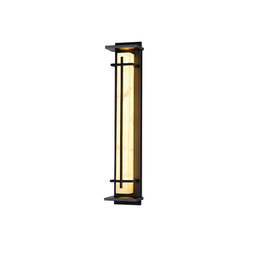 Stainless Steel Outdoor Wall Light – Waterproof Design with Frosted Diffuser