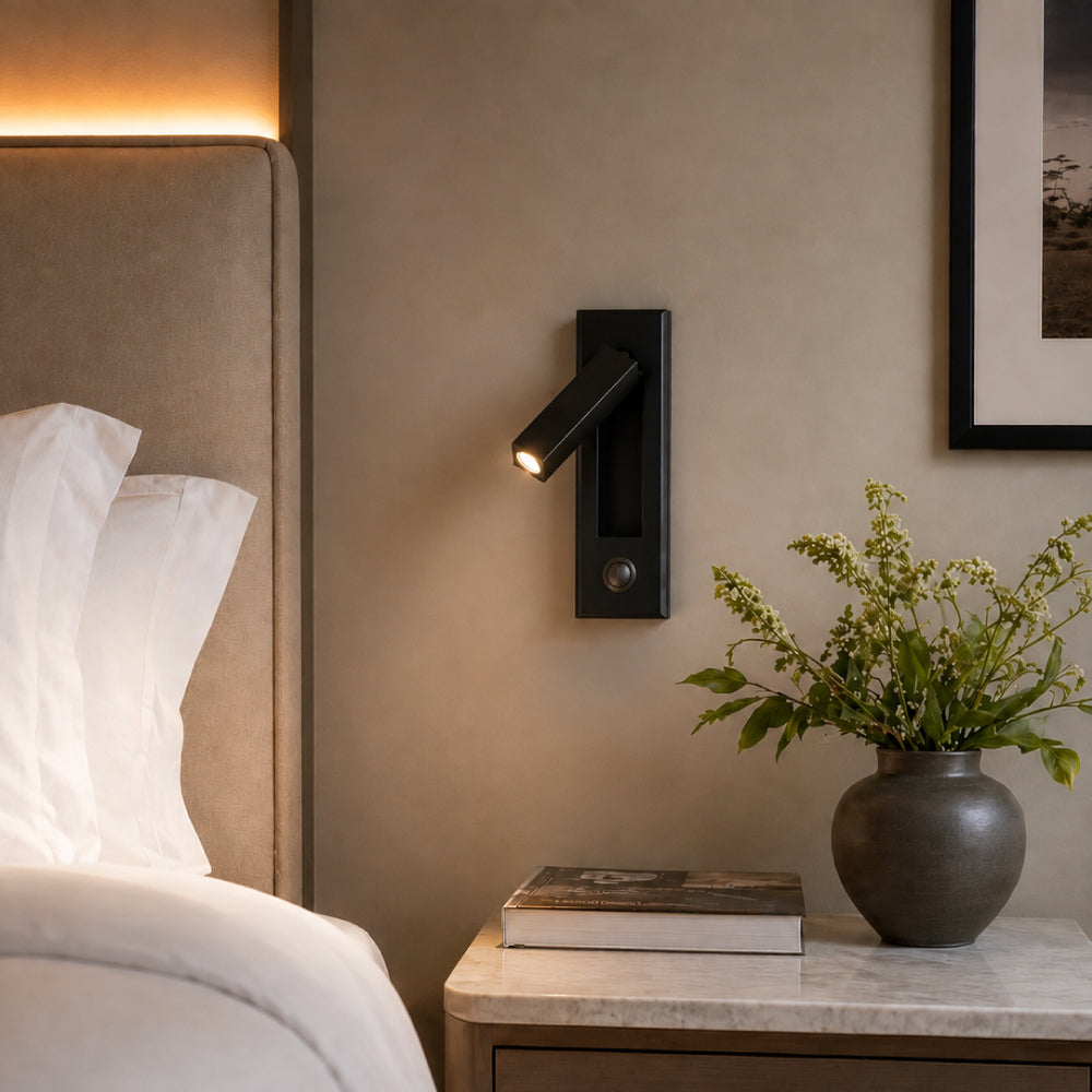 Bedroom Wall Light – Slim Design with Adjustable Lighting