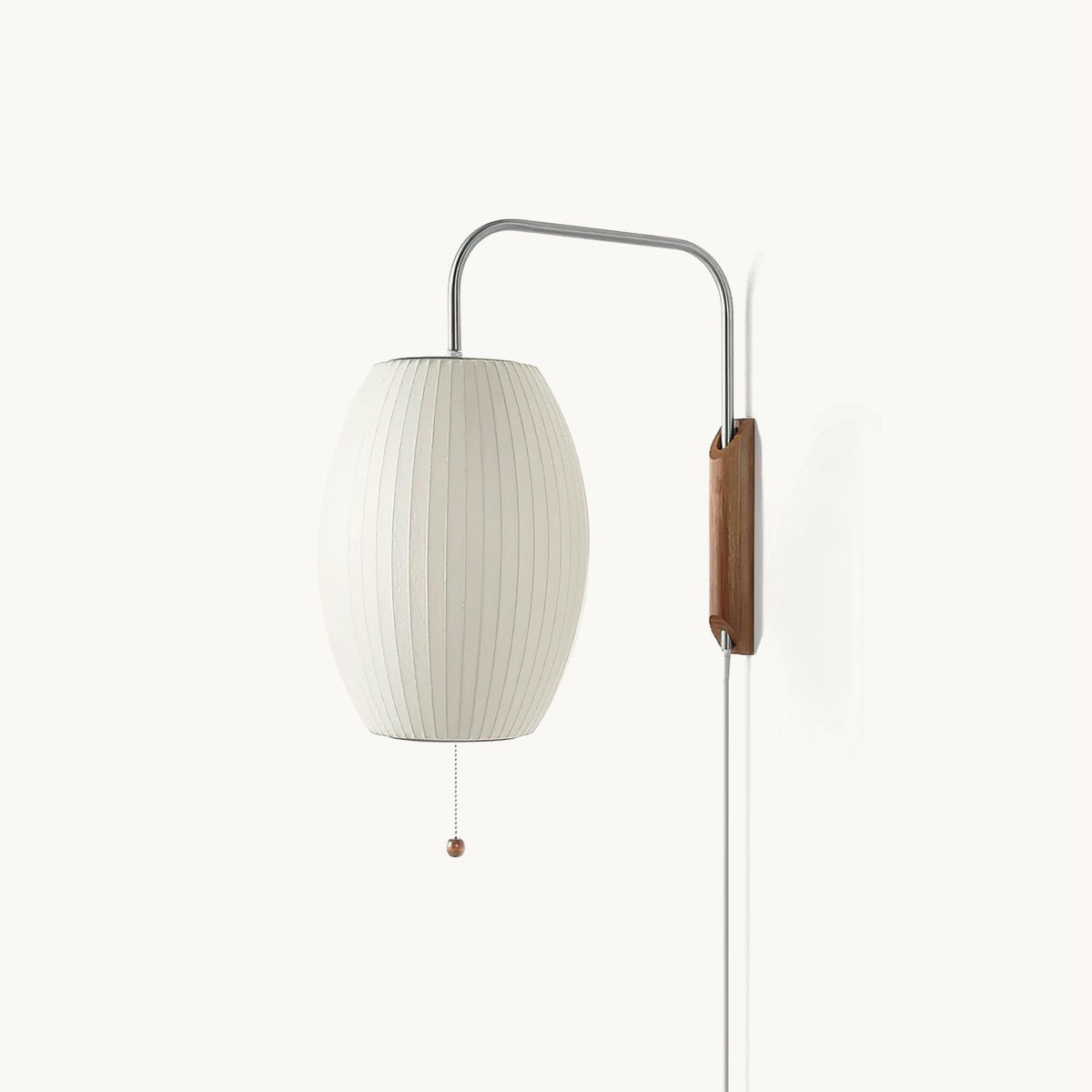 Metal Wall Light – Adjustable Arm with Plug-In Design