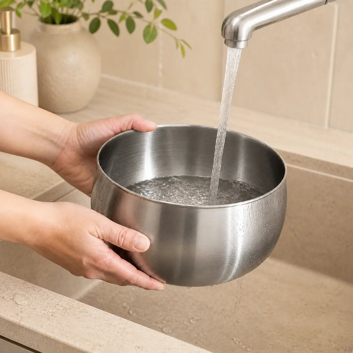 Stainless Steel Cat Water Fountain with 4L Capacity and Quiet Pump