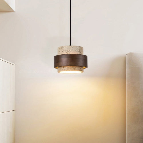 Ascend Retro Stone Wabi-Sabi Pendant