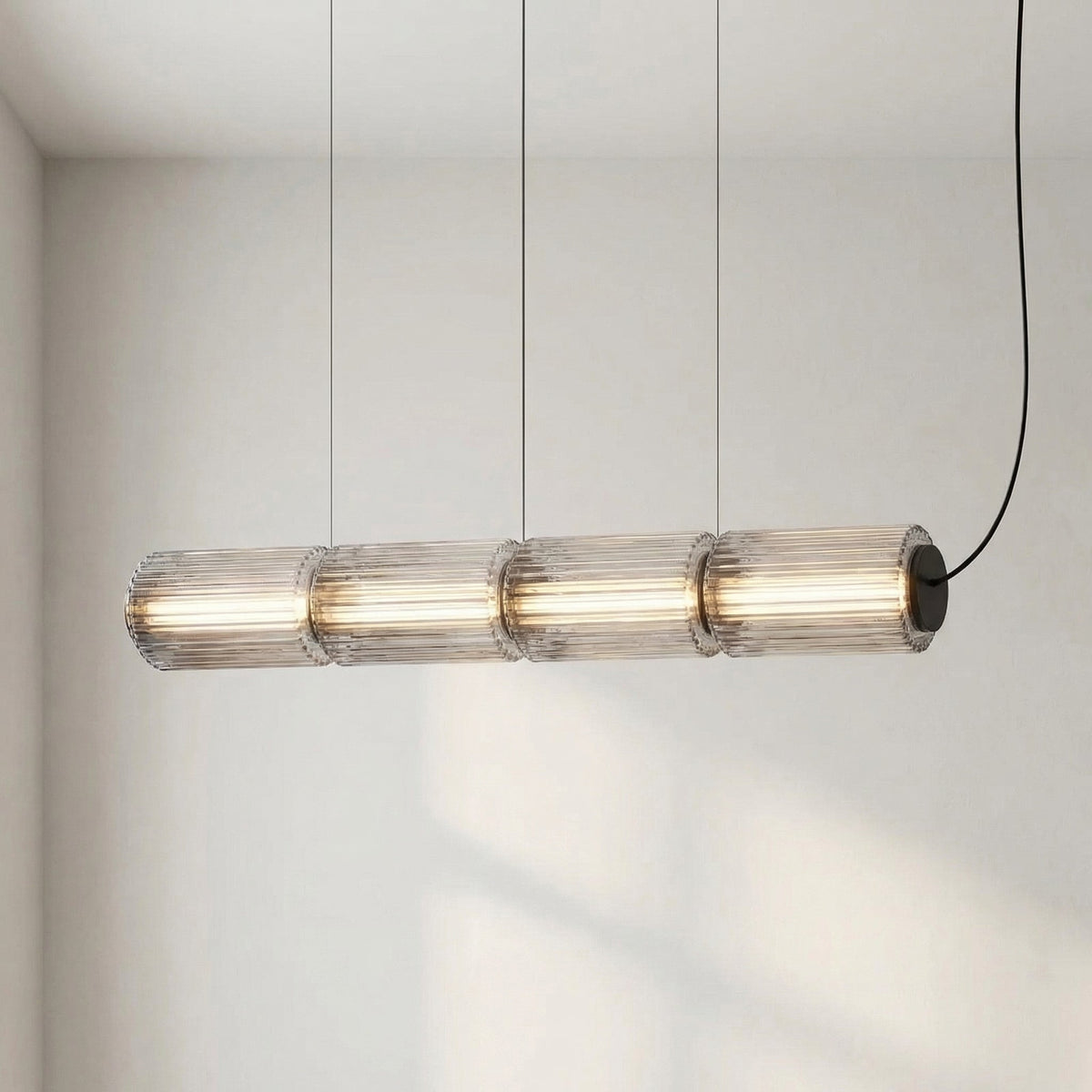 Cylinder Glass Pendant Lamp