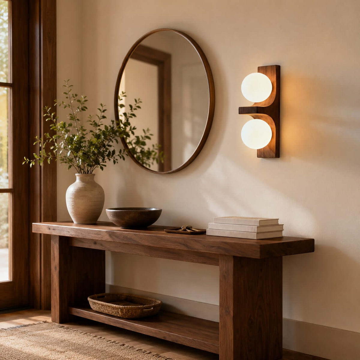 Double Metal Wall Light – Adjustable Living Room Wall Lighting
