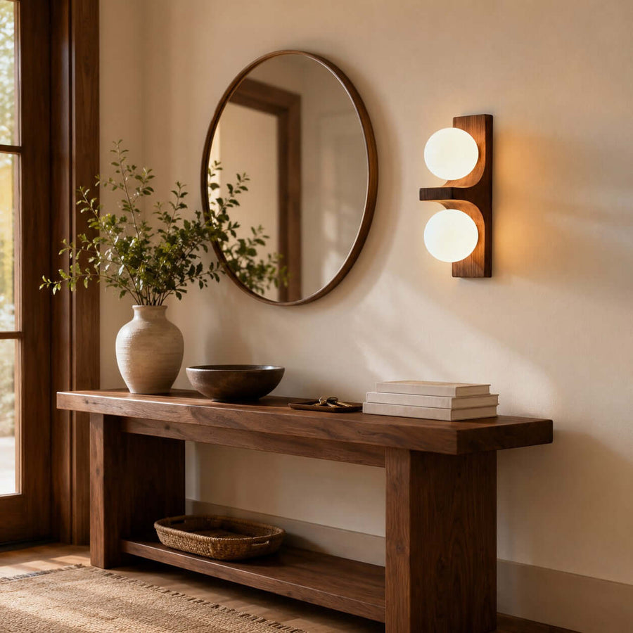 Double Metal Wall Light – Adjustable Living Room Wall Lighting