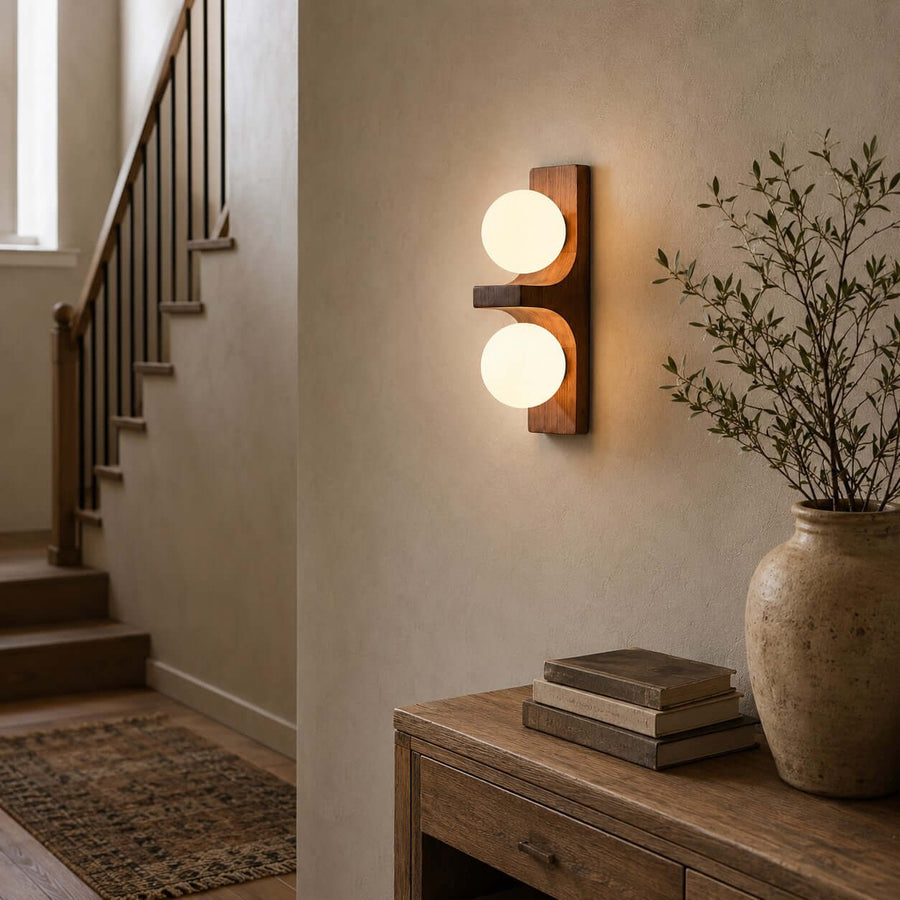 Double Metal Wall Light – Adjustable Living Room Wall Lighting