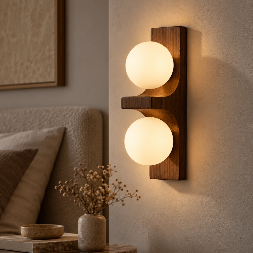 Double Metal Wall Light – Adjustable Living Room Wall Lighting