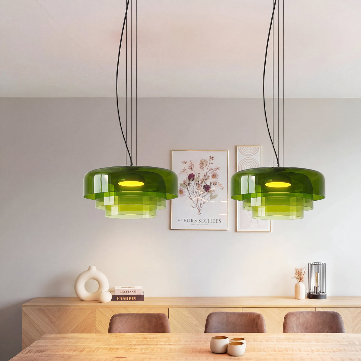 Glass Pendant Light