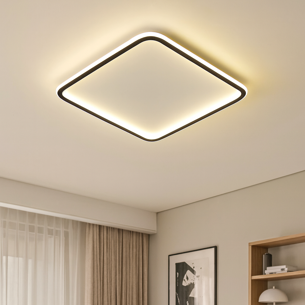 Scandinavian Square Ceiling Light