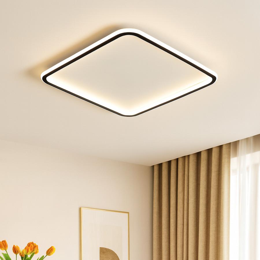 Scandinavian Square Ceiling Light