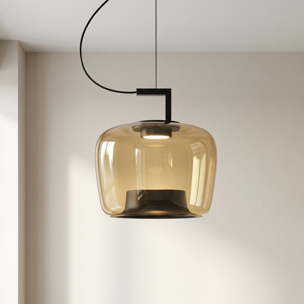 Jaura's Glass Pendant Light