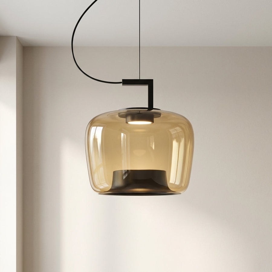 Jaura's Glass Pendant Light