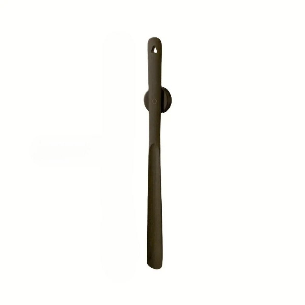 Long Minimalist Wall-Mounted Shoe Horn with Handy Storage