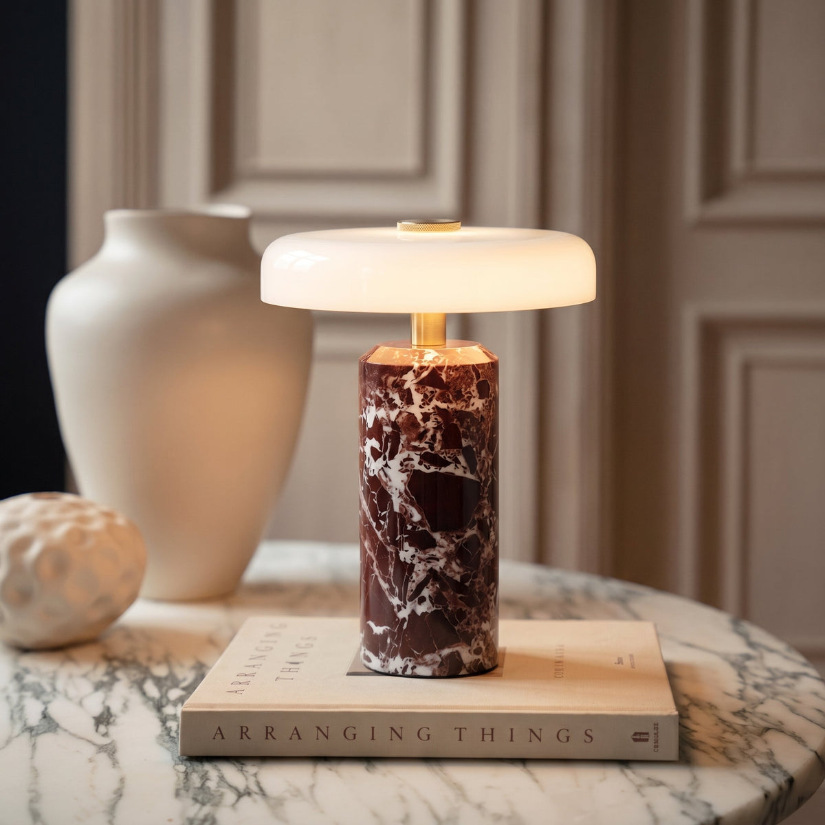 Marble by lamplight