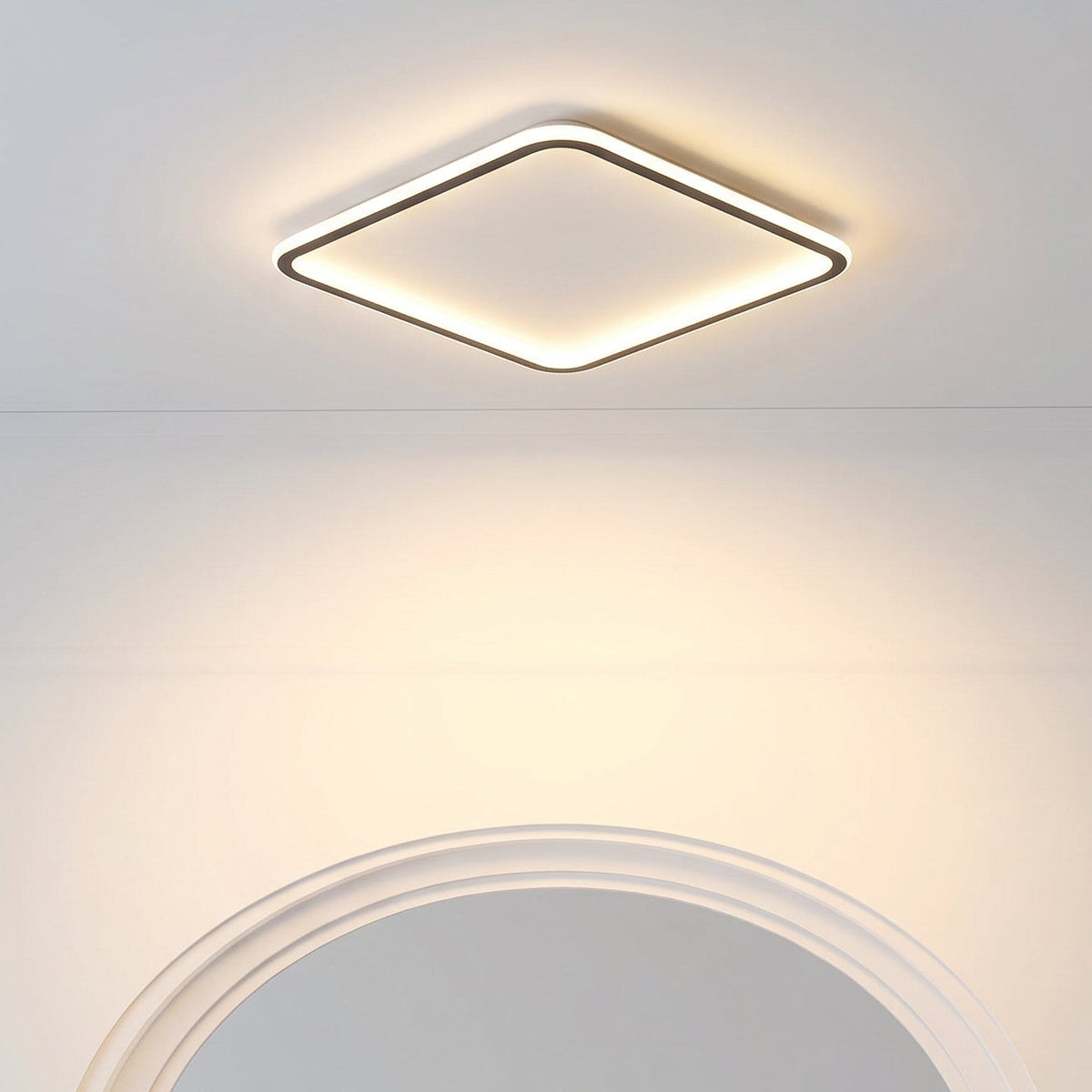 Scandinavian Square Ceiling Light